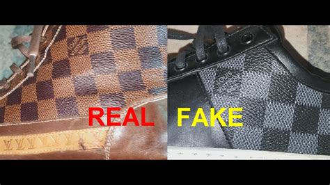 authentic louis vuitton vs fake shoes